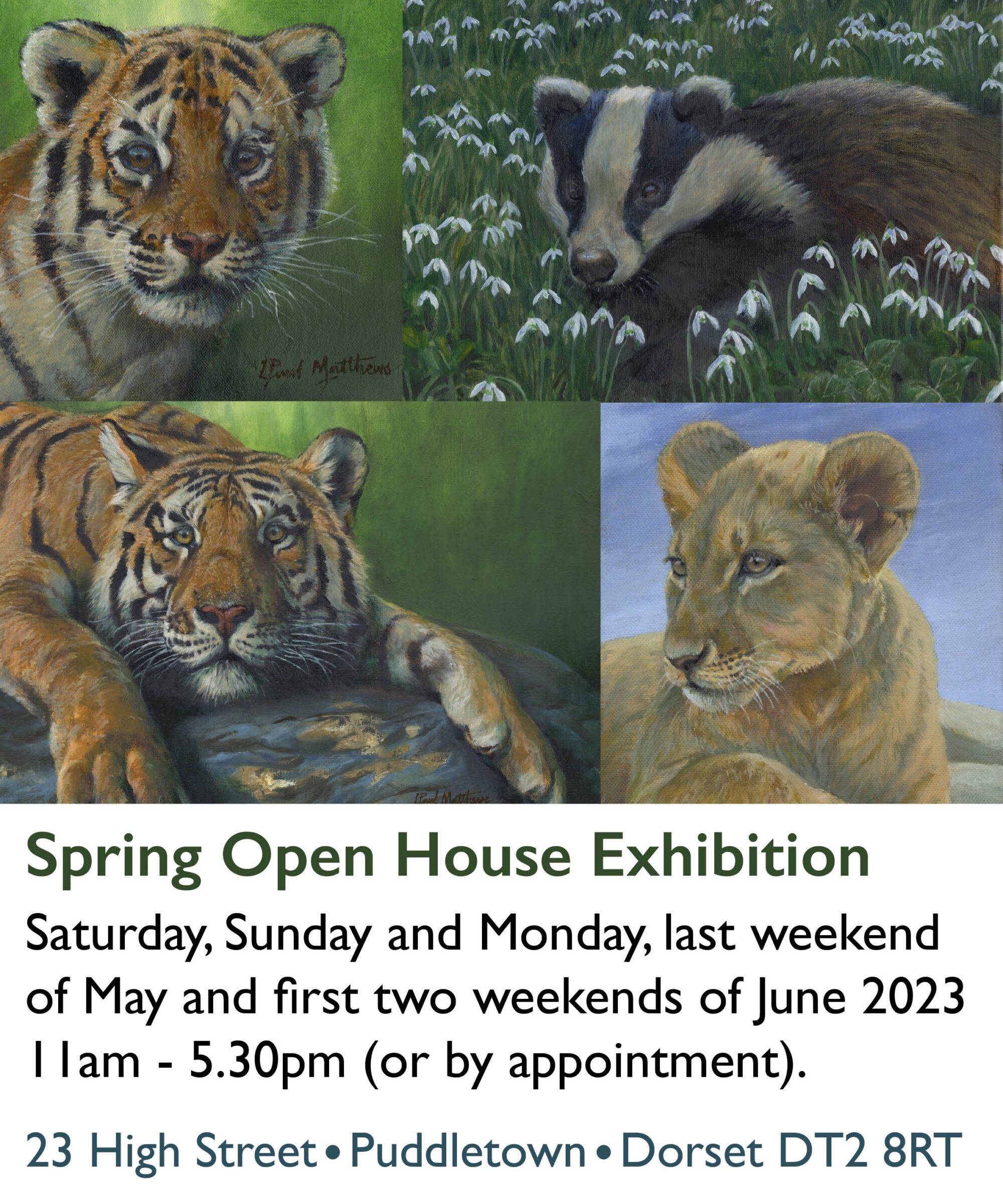 L Paul Matthews Art Open ouse Spring 2023